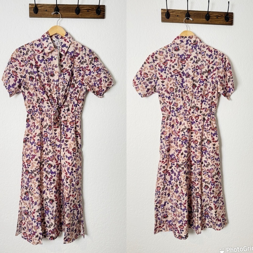 Thakoon Printed Tie Dress